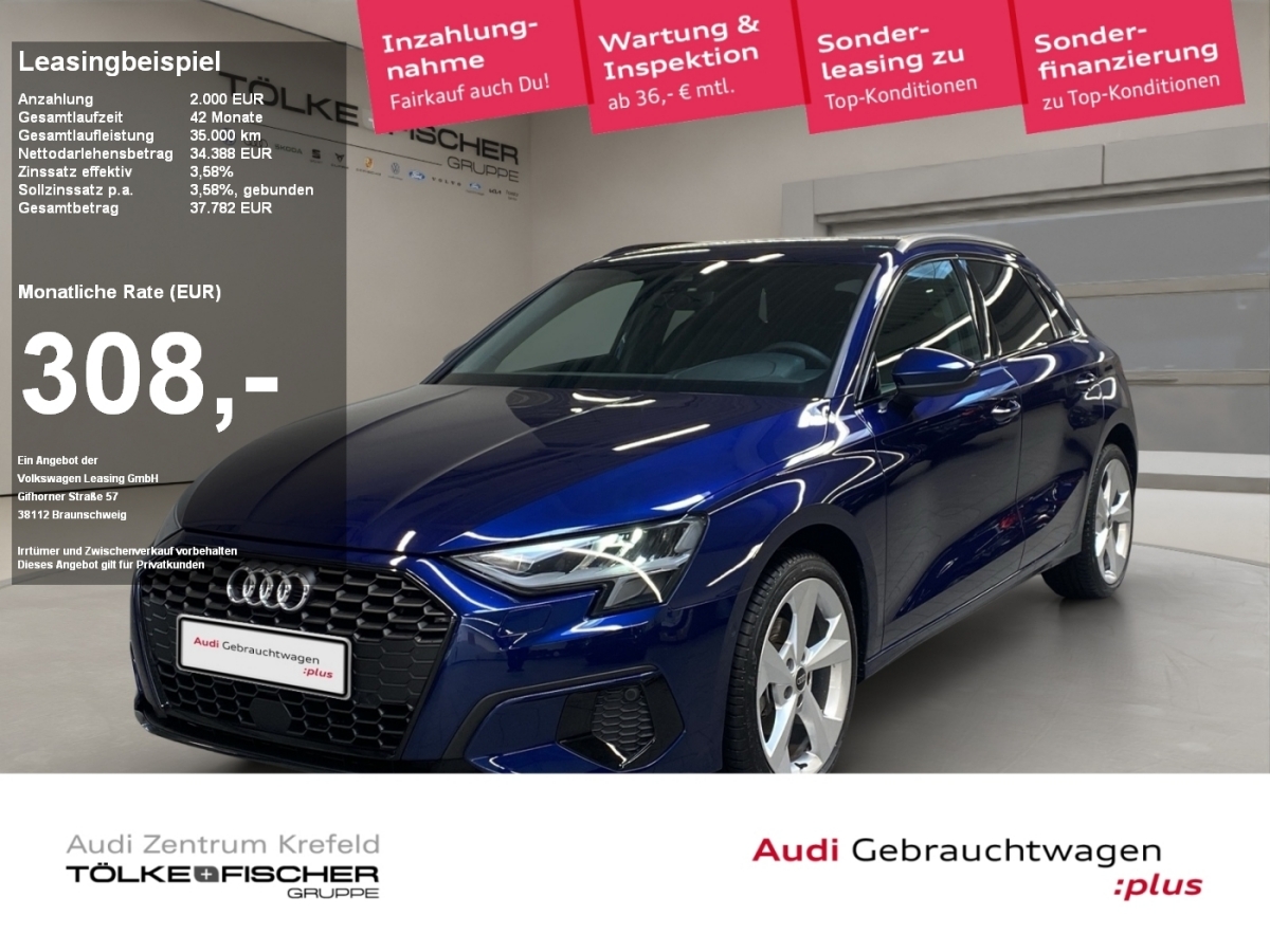 Audi A3 Sportback 30 2.0 TDI advanced