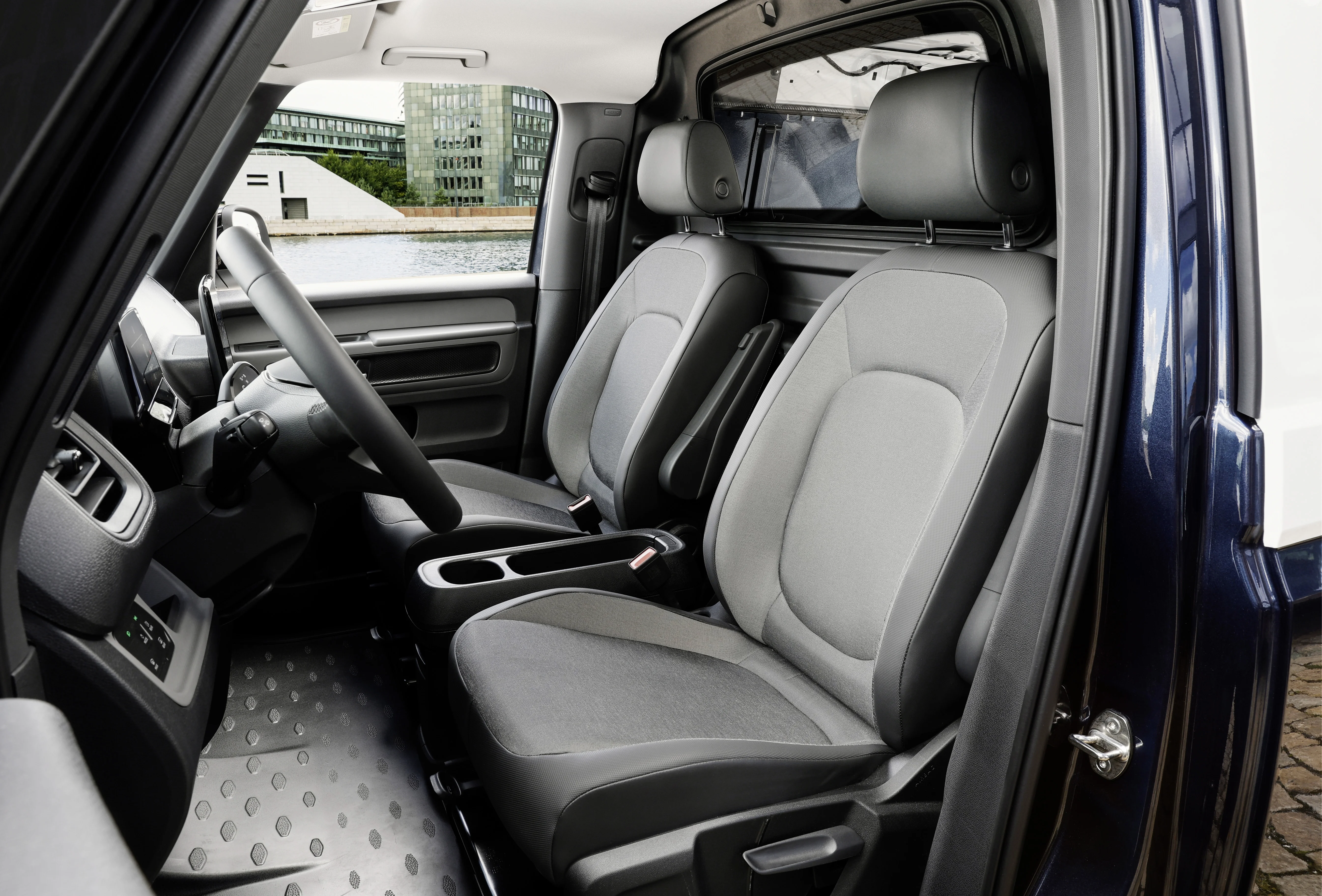 Das Interior des VW ID. Buzz Cargo.