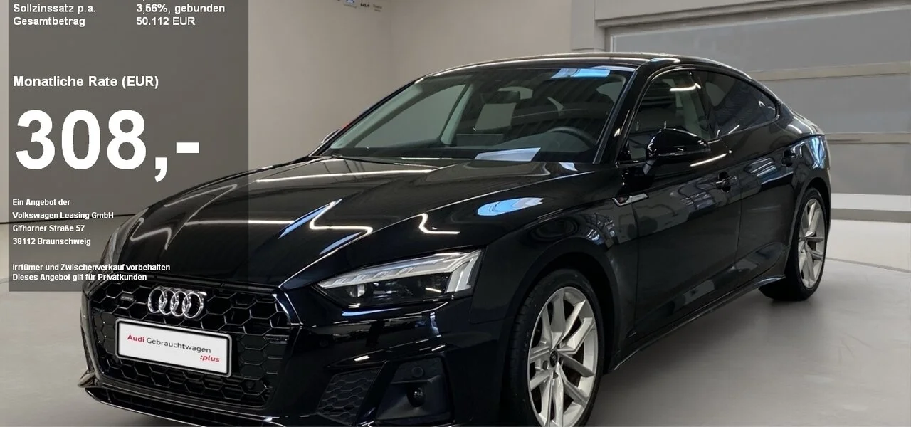 Audi A5 Sportback 40 2.0 TFSI quattro
