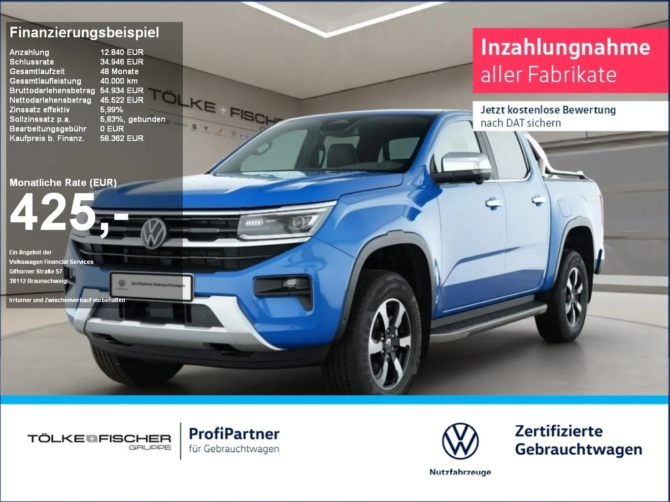 VW Amarok 3.0 TDI Style Doppelkabine