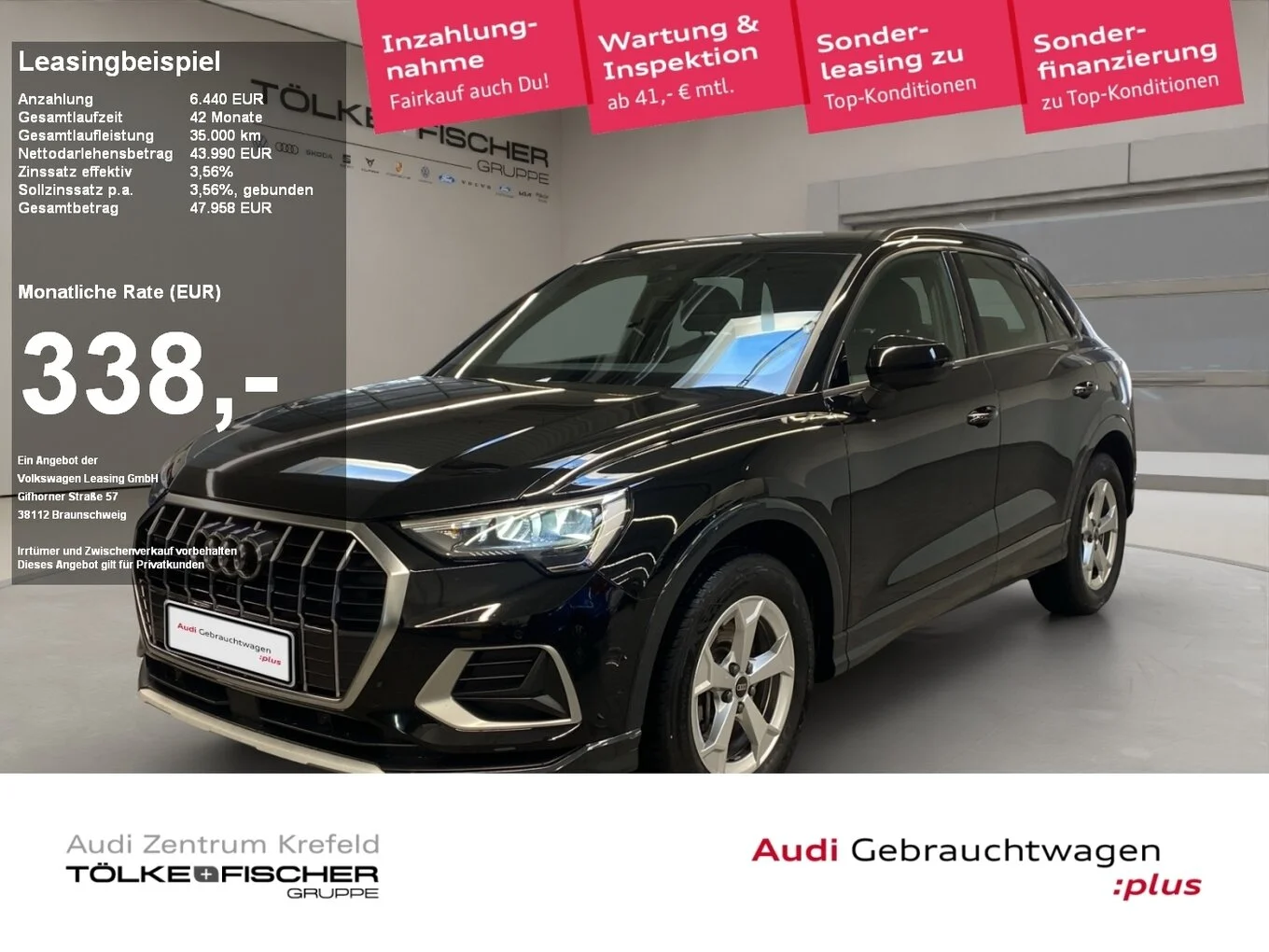 Audi Q3 40 quattro advanced