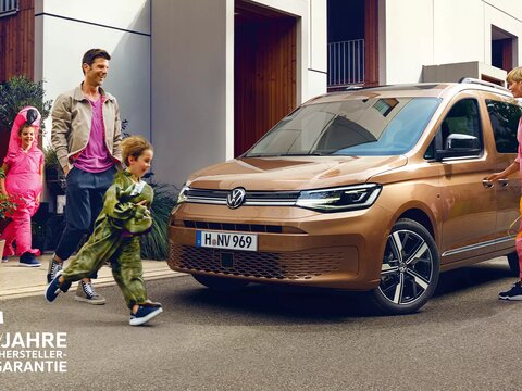 VW NFZ Caddy Life Maxi "GOAL" 7-Sitzer Motor: 1,5 l TSI