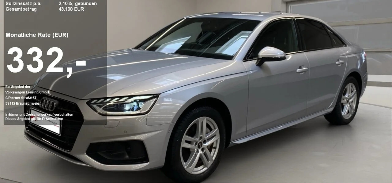 Audi A4 40 2.0 TFSI Limousine