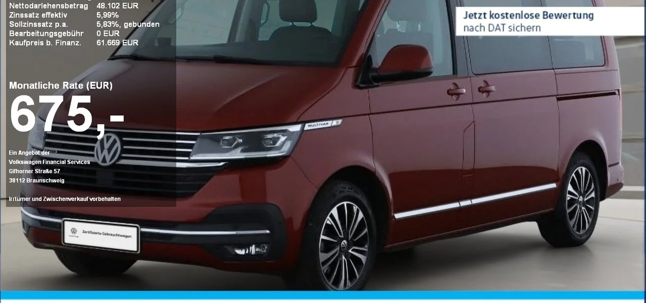 VW Multivan Highline 4MOTION 2.0 TDI