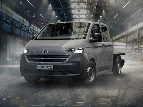 Der VW Transporter Pritsche DoKa