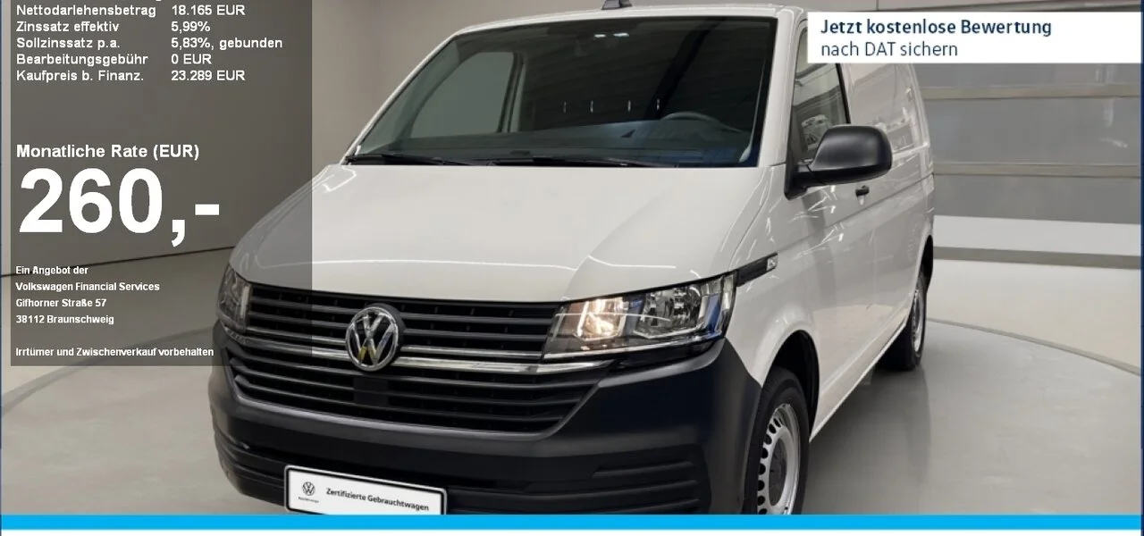 VW T6.1 Transporter Kasten 2.0 TDI