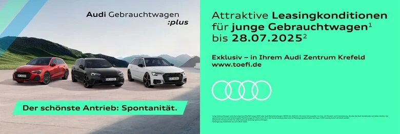 Audi Gebrauchtwagen :plus Wochen Sommer 2025