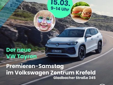 Markteinführung des neuen VW Tayron – Feiern Sie mit uns!