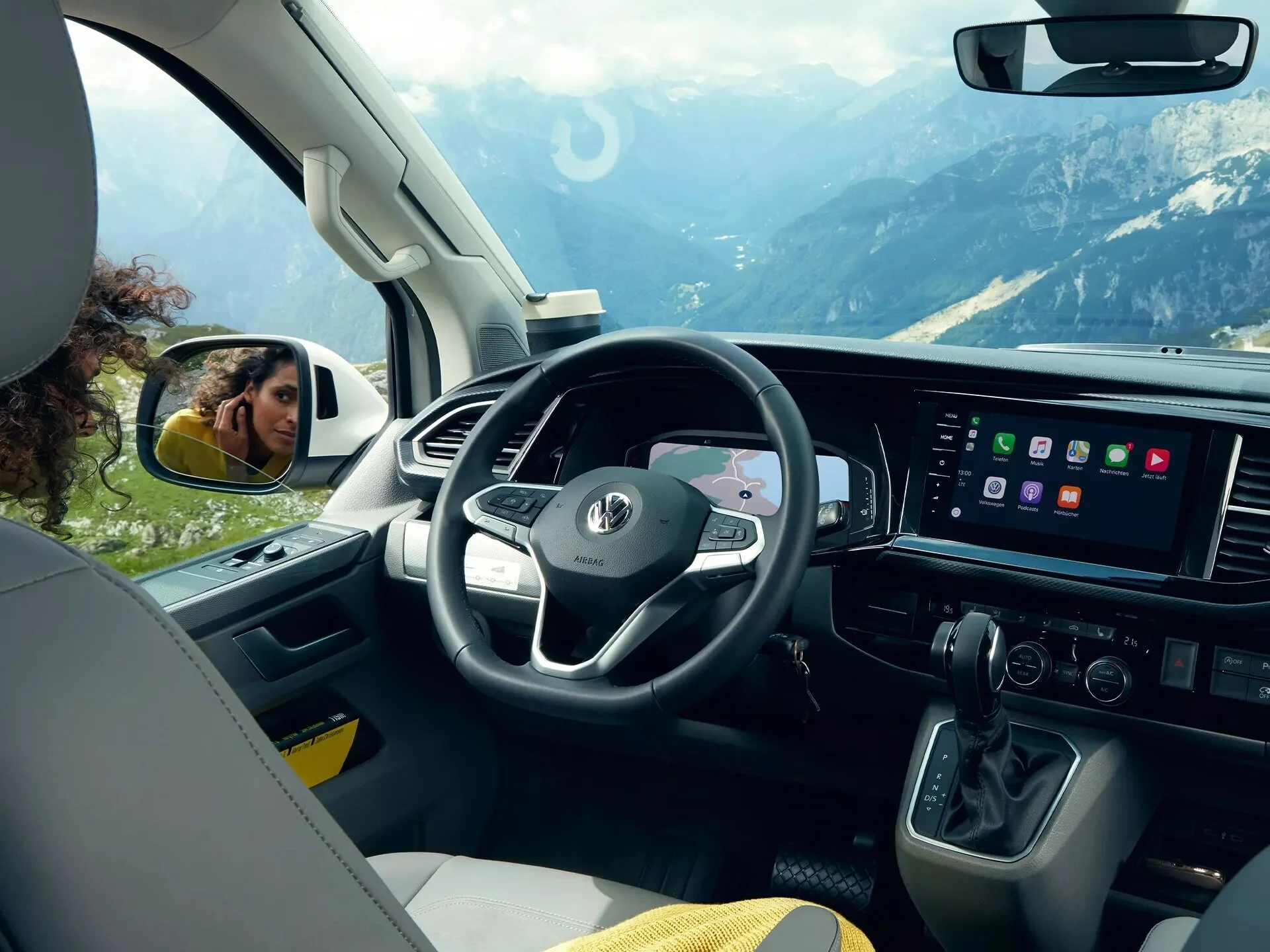 Das Cockpit des Volkswagen California