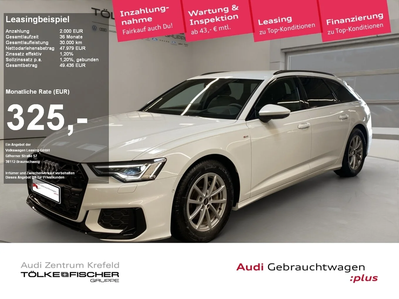 Audi A6 40 2.0 TDI Avant S-Line