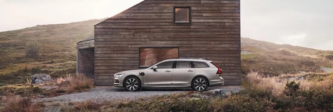 Das Exterior des Volvo V90.
