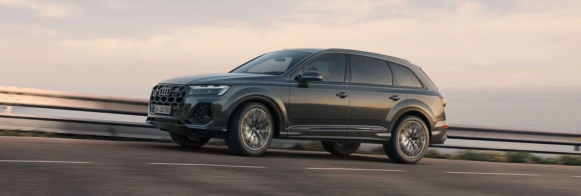 Das Exterior des neuen Audi Q7.
