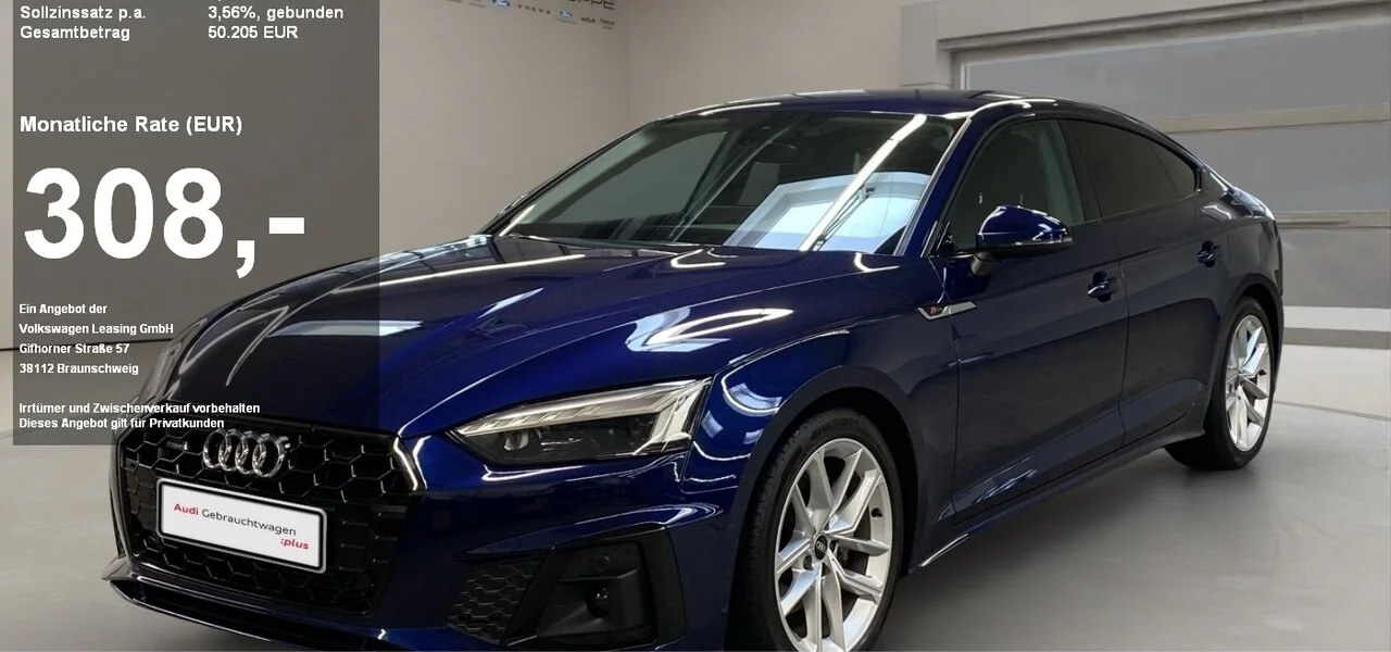 Audi A5 Sportback 40 2.0 TFSI quattro