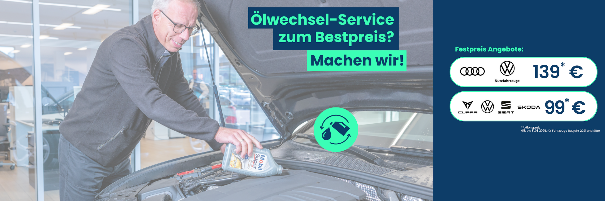Ölwechselservice bei Tölke & Fischer