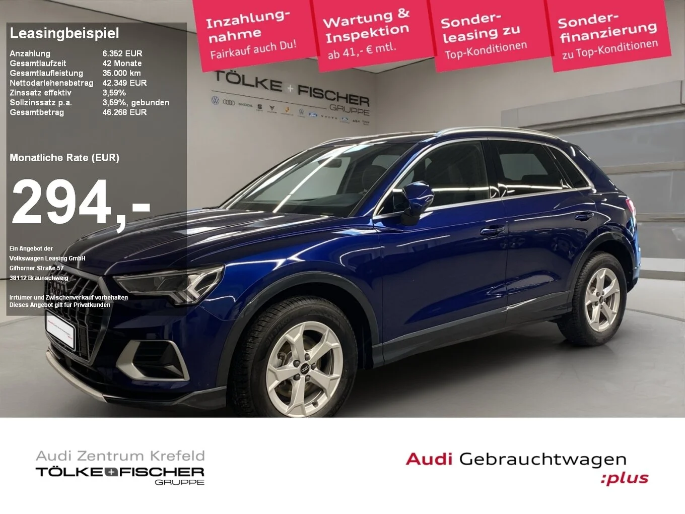 Audi Q3 35 1.5 TFSI advanced