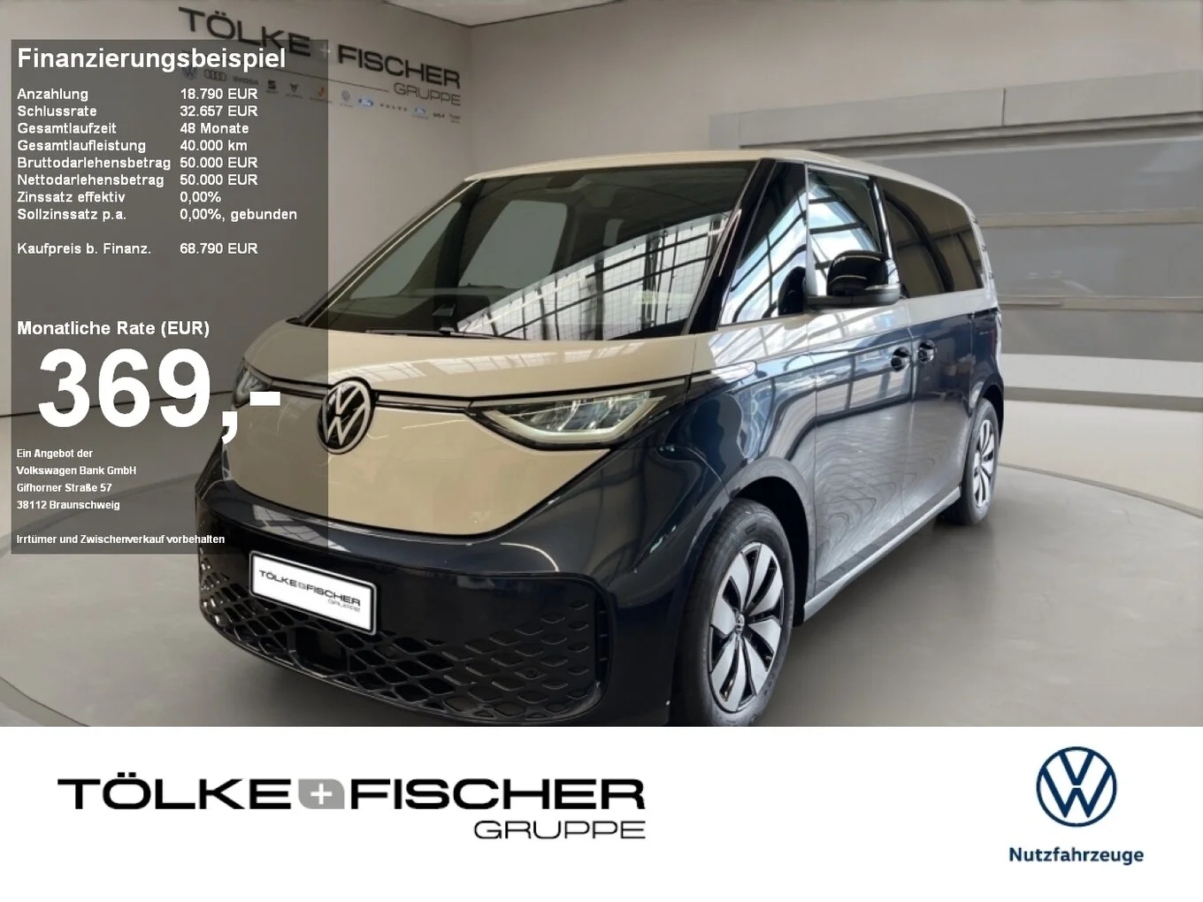 VW NFZ ID. Buzz Pro