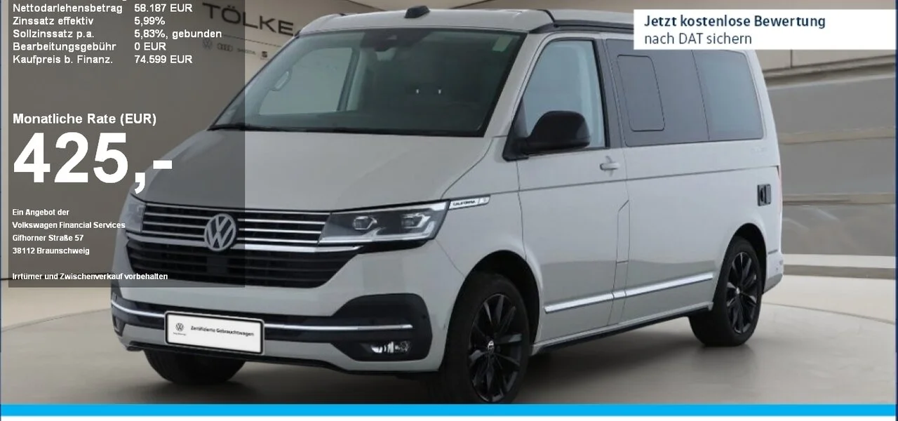 VW T6.1 California Ocean 2.0 TDI
