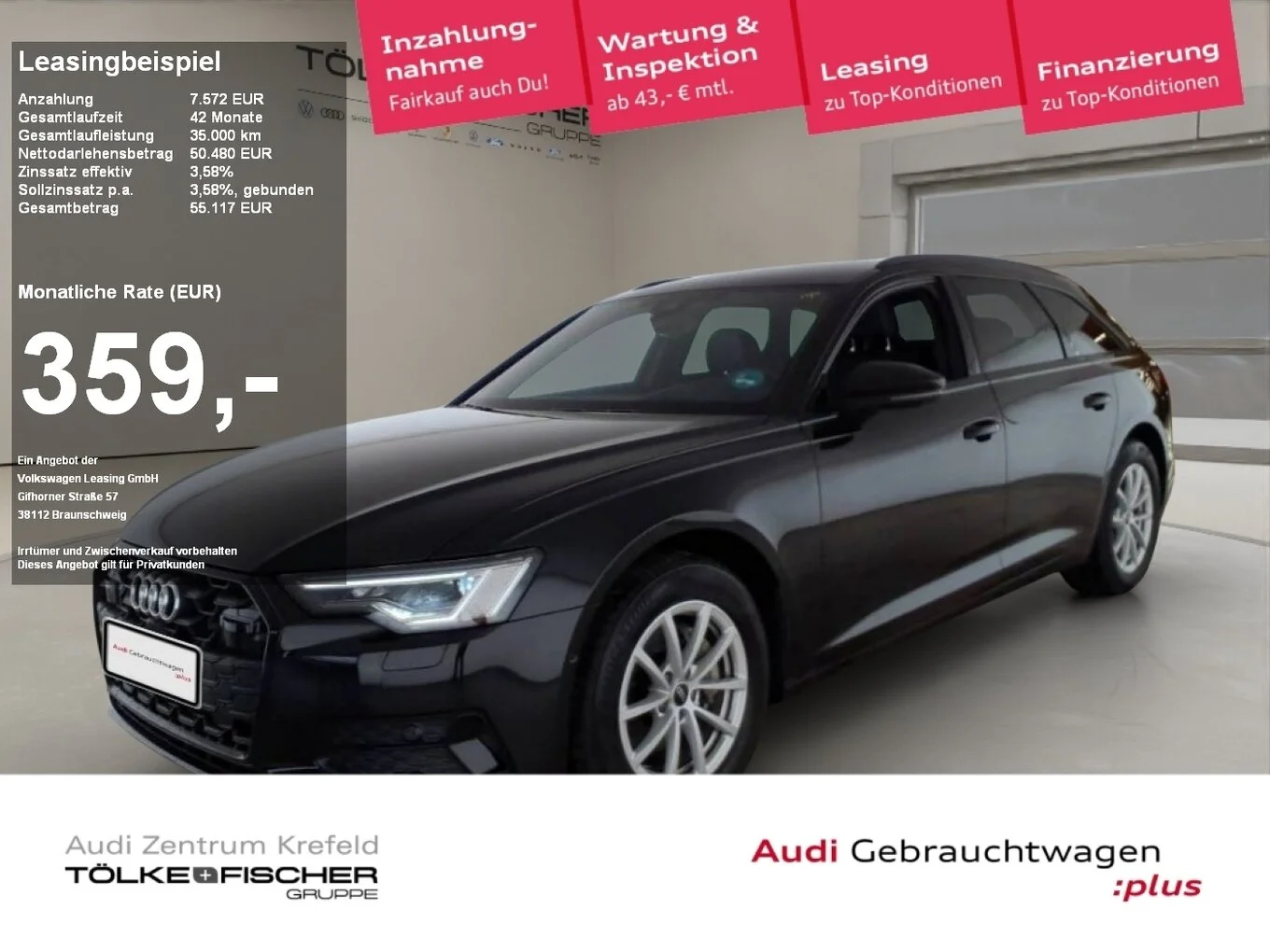 Audi A6 40 2.0 TDI Avant advanced