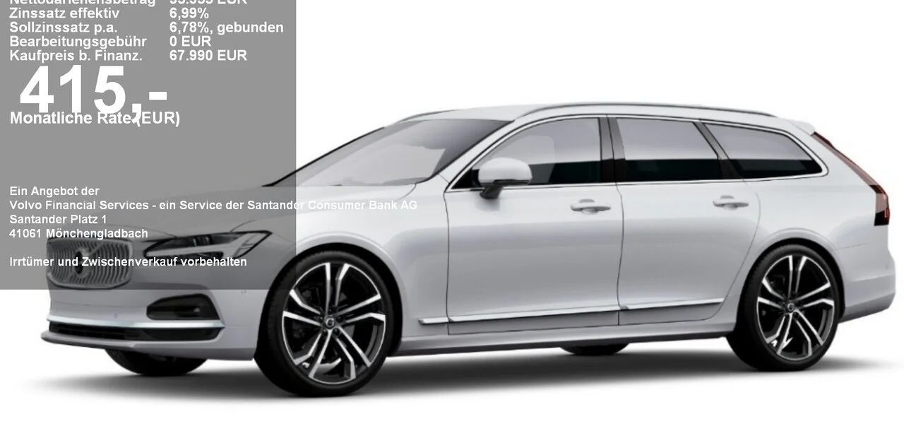 VOLVO V90 B4 D Plus Bright