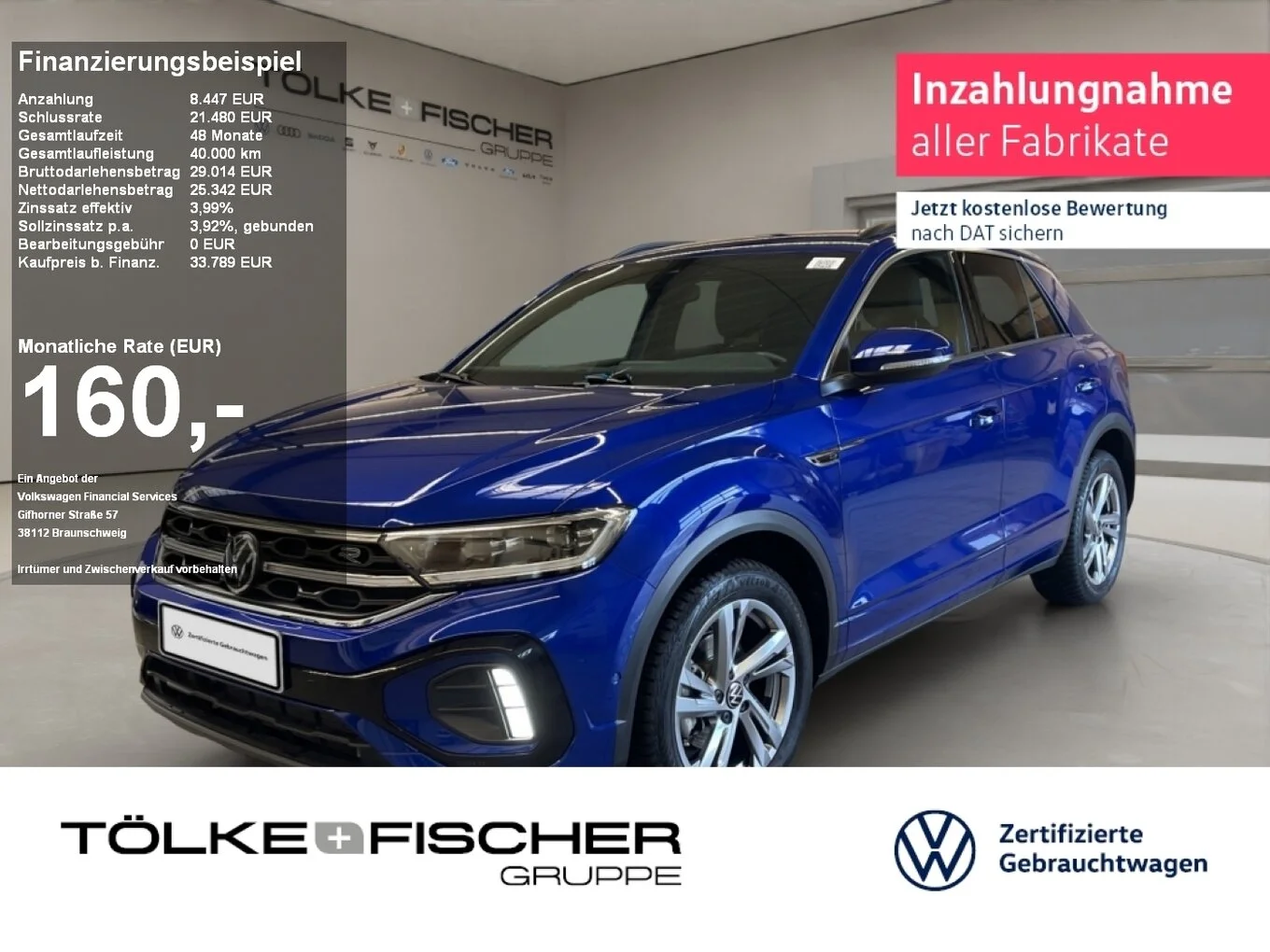 VW T-Roc R-Line 1.5 TSI