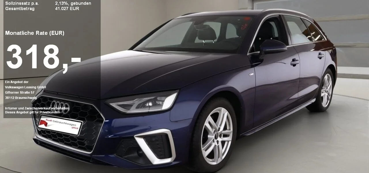 Audi A4 35 2.0 TFSI Avant S-Line