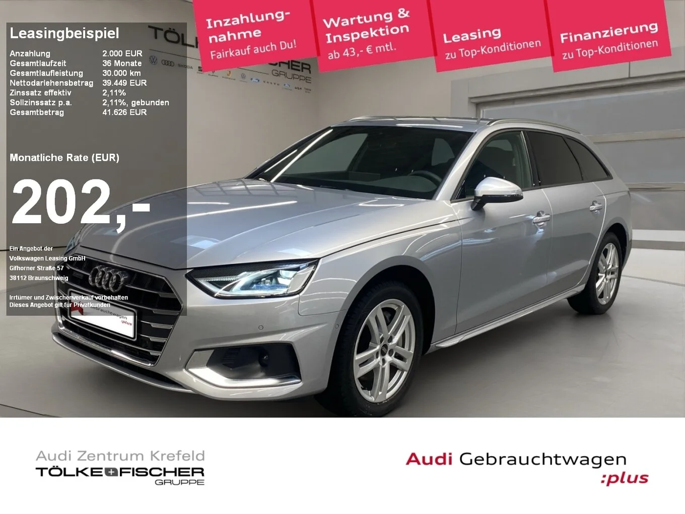 Audi A4 40 2.0 TFSI Avant