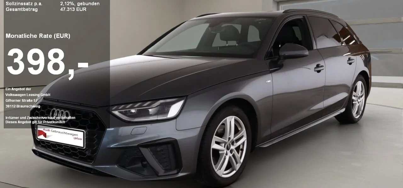 Audi A4 35 2.0 TFSI Avant S-Line