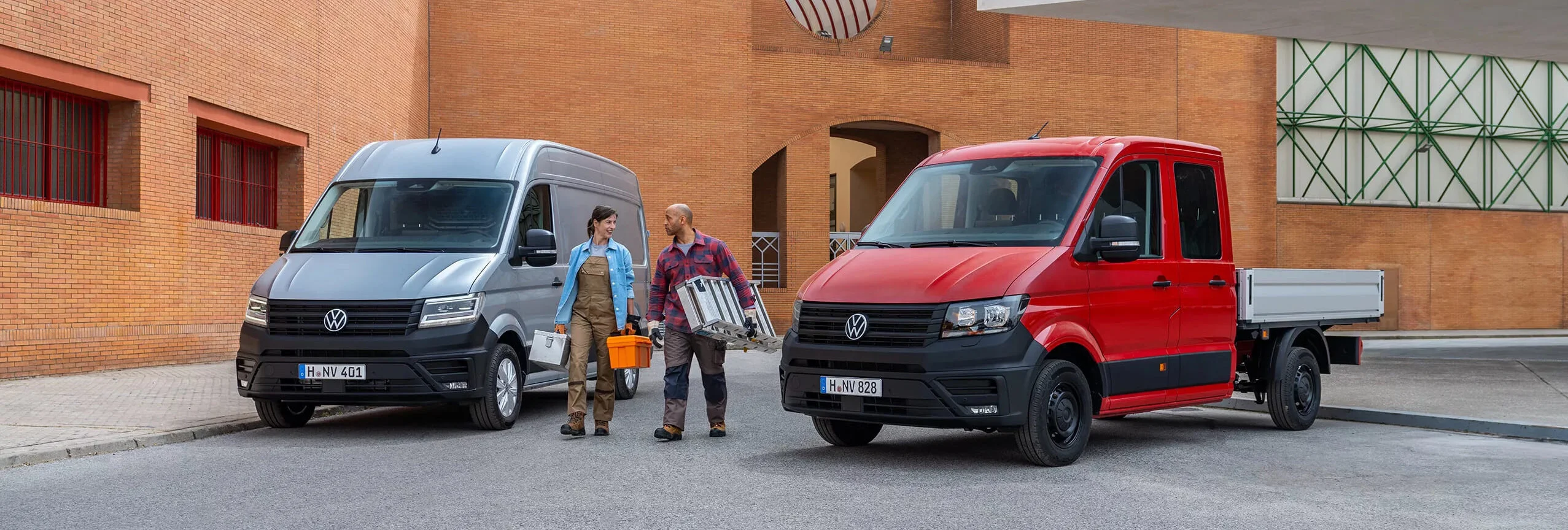 Das Exterior des neuen VW Crafter