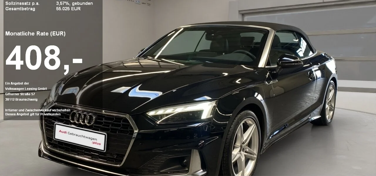 Audi A5 Cabriolet 40 2.0 TFSI advanced