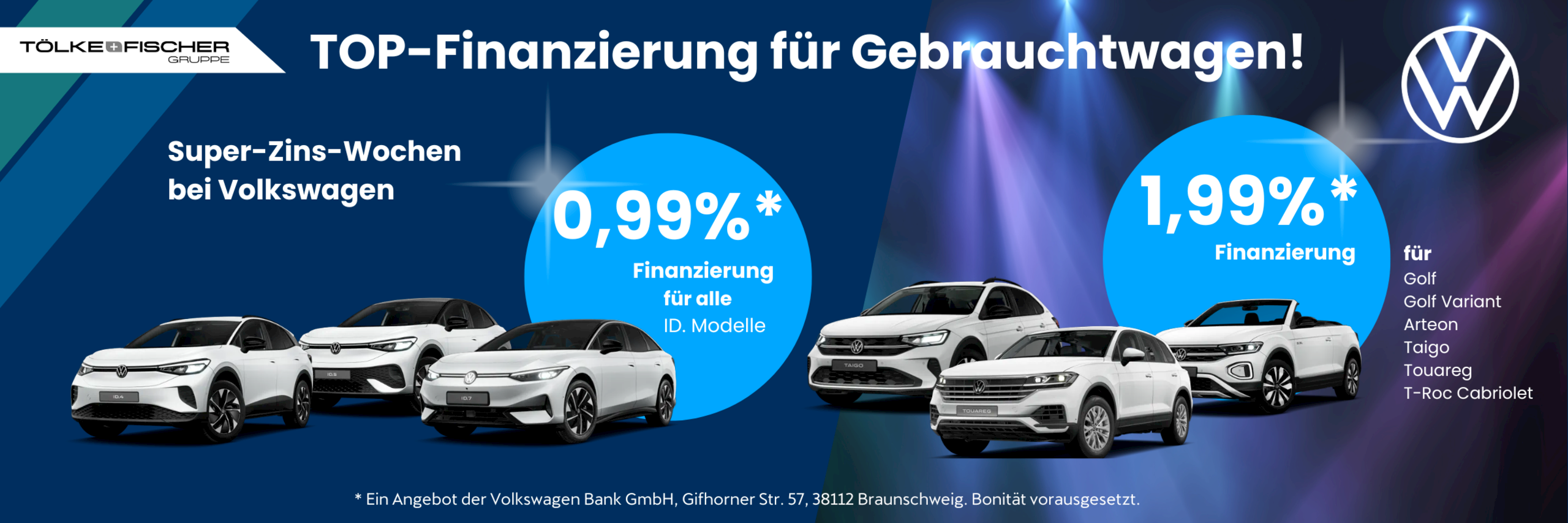 Gebrauchtwagen von Volkswagen