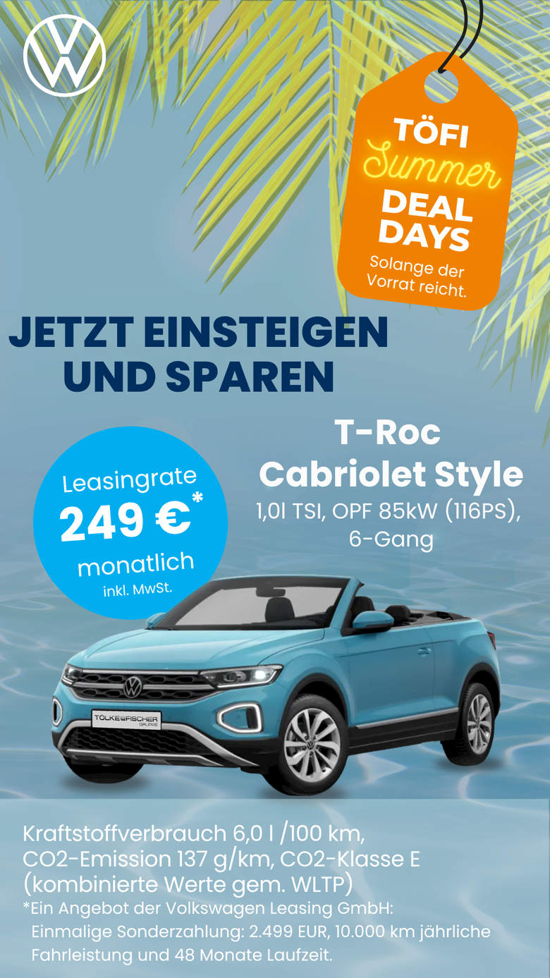 Volkswagen Summer Leasing