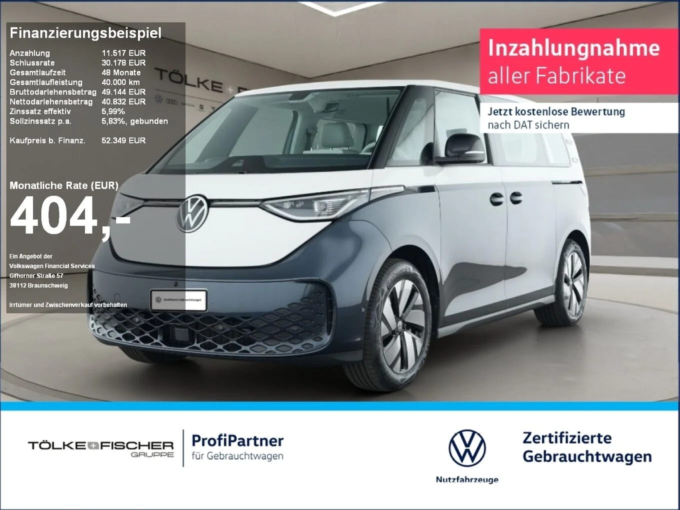 VW ID.Buzz Bus W Pro