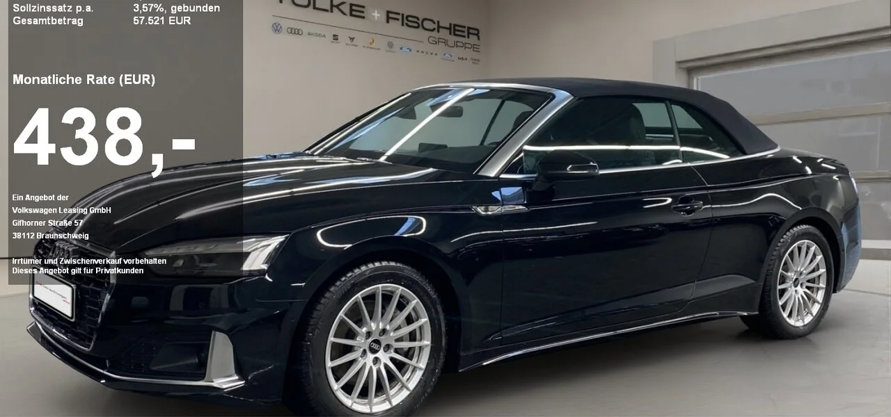 Audi A5 Cabriolet 40 2.0 TFSI advanced