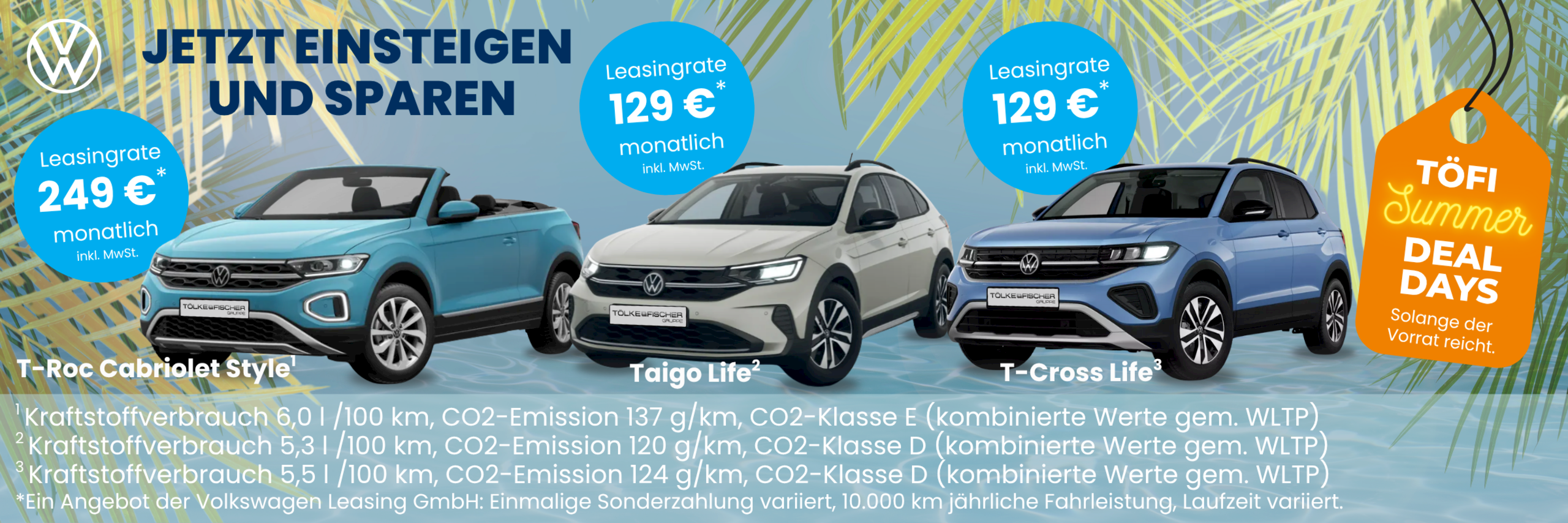 Volkswagen Summer Leasing