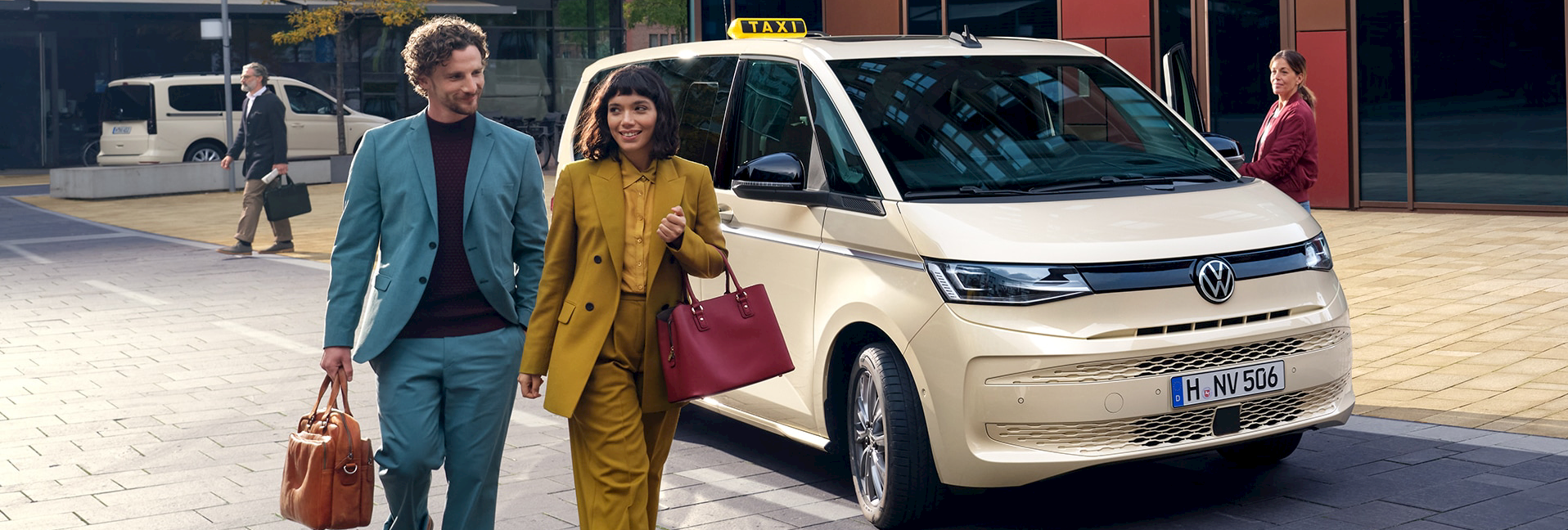 Das Exterior des VW Taxi