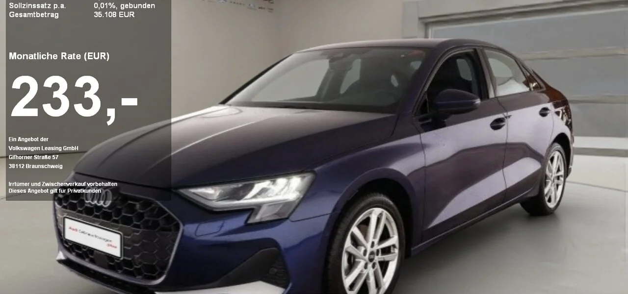 Audi A3 35 1.5 TFSI advanced
