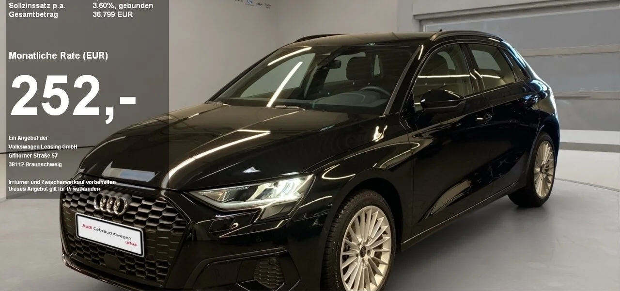 Audi A3 Sportback 35 2.0 TDI advanced