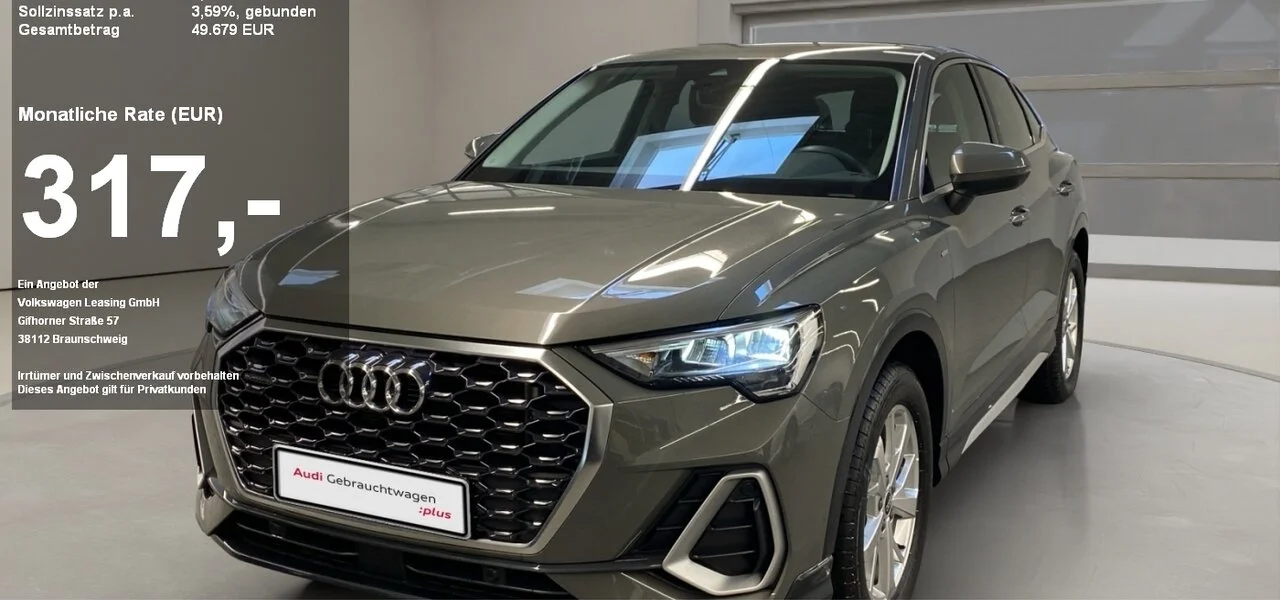 Audi Q3 Sportback 35 2.0 TDI quattro S-Line