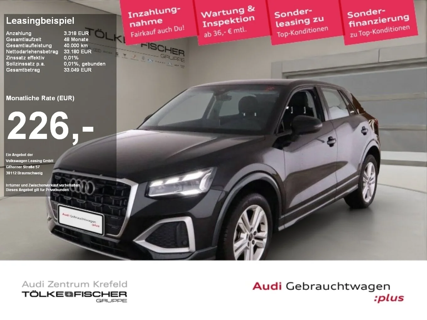Audi Q2 35 1.5 TFSI advanced
