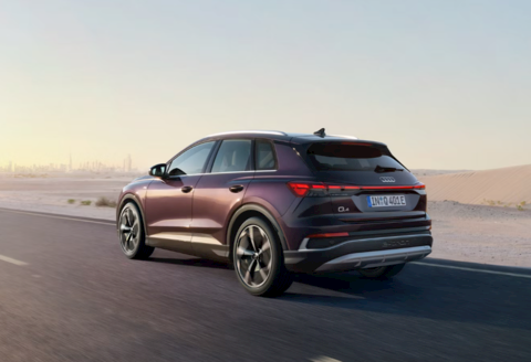 Der Audi Q4 e-tron