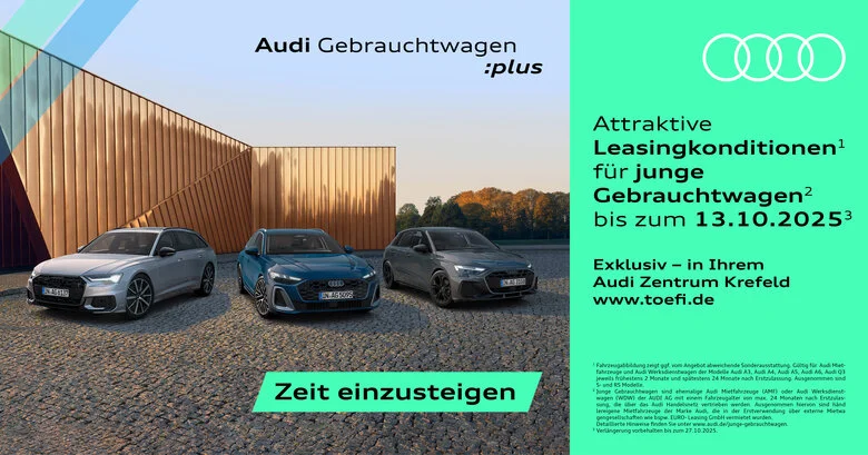 Audi Gebrauchtwagen :plus Wochen Herbst 2025