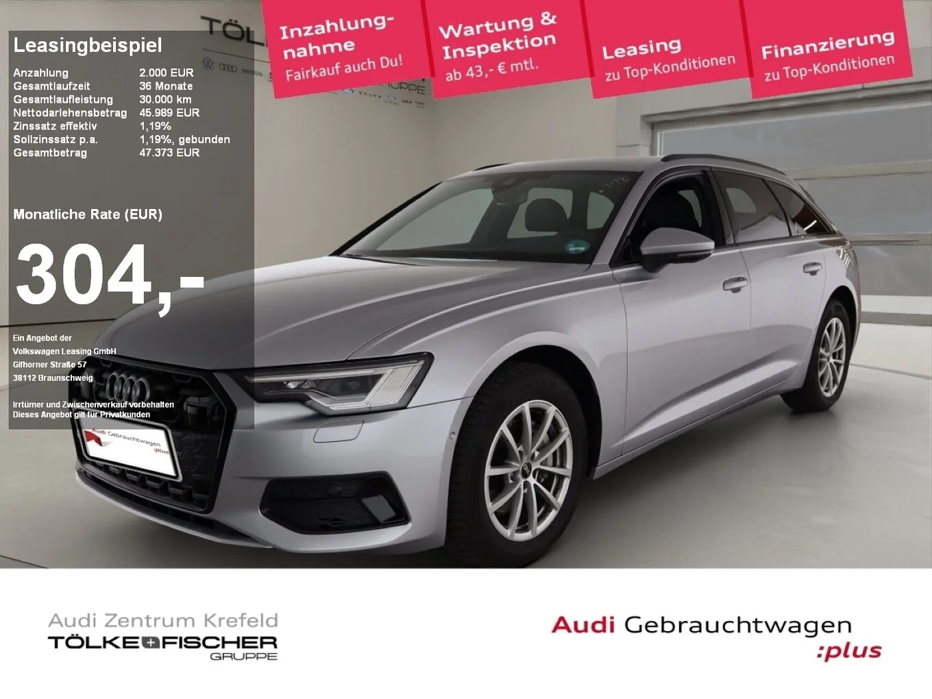 Audi A6 40 2.0 TDI Avant advanced