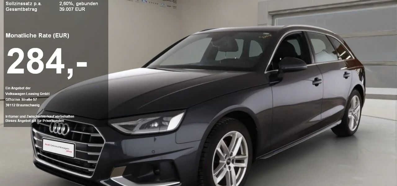 Audi A4 35 2.0 TFSI Avant advanced