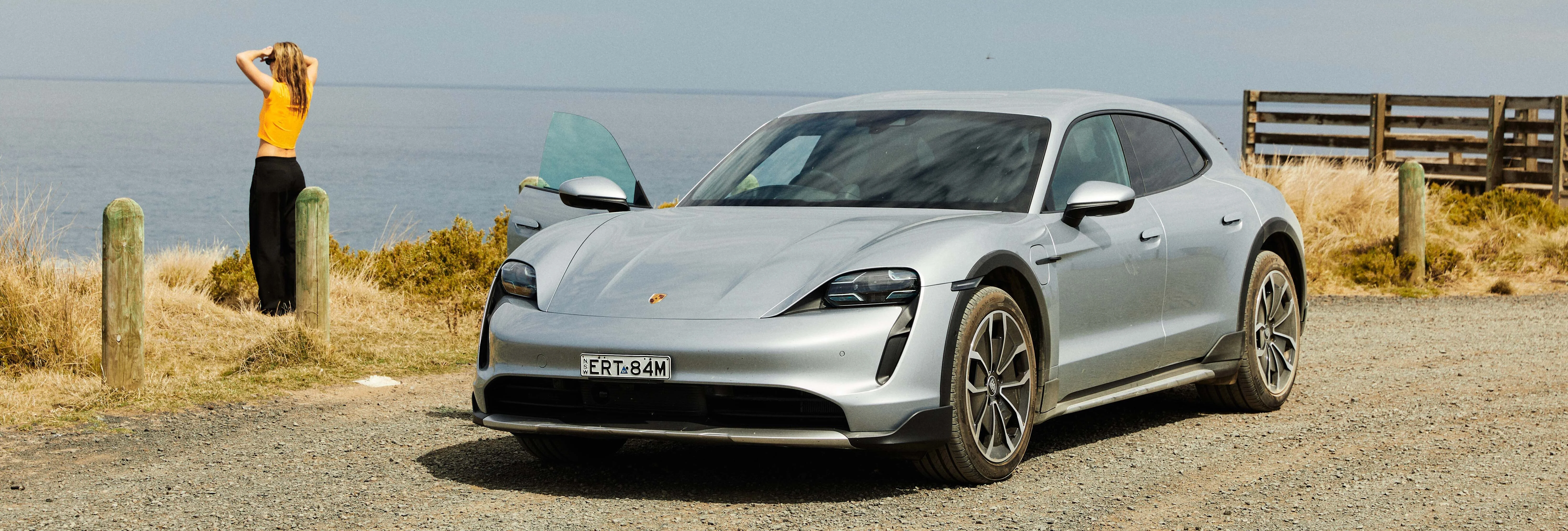 Das Exterieur des Porsche Taycan 4 Cross Turismo.