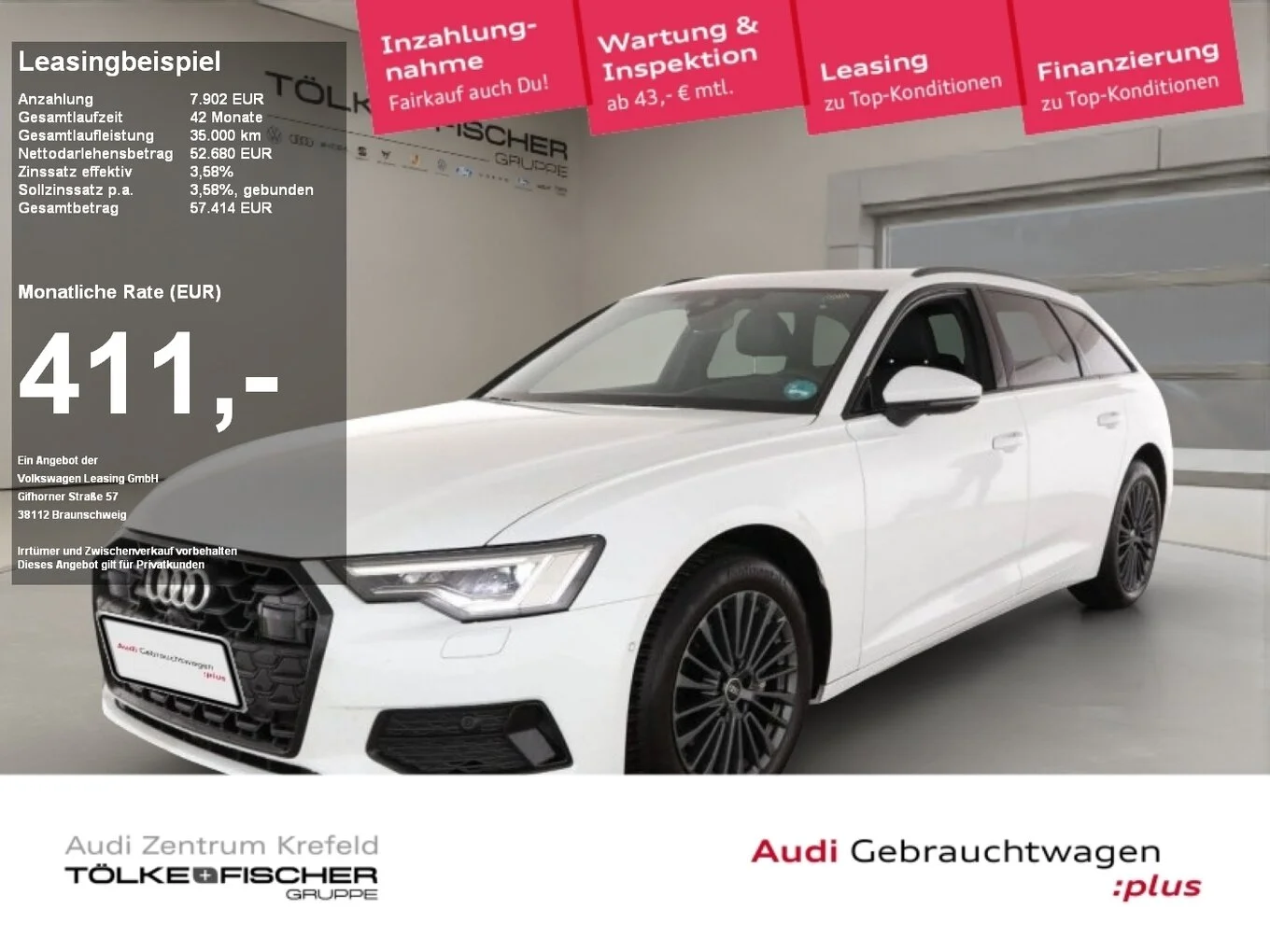 Audi A6 40 2.0 TDI Avant quattro advanced