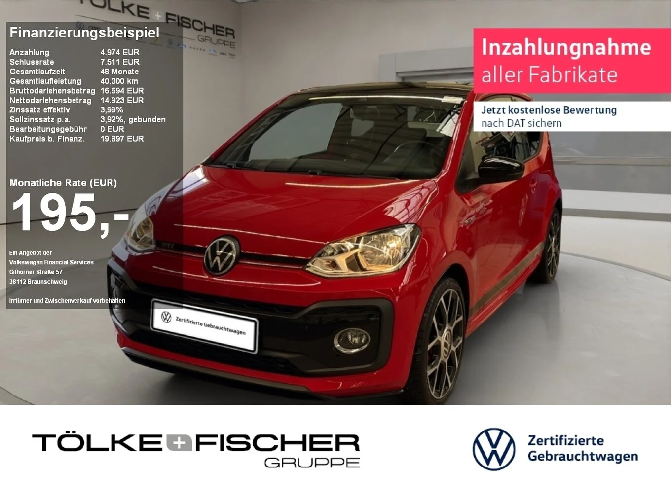 VW up! GTI 1.0 TSI