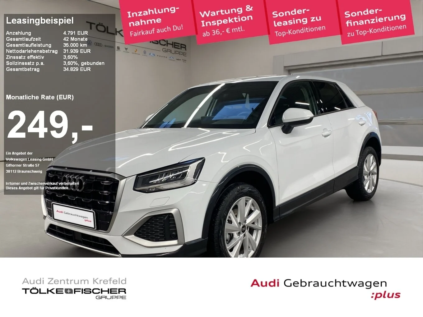 Audi Q2 2.0 TDI advanced