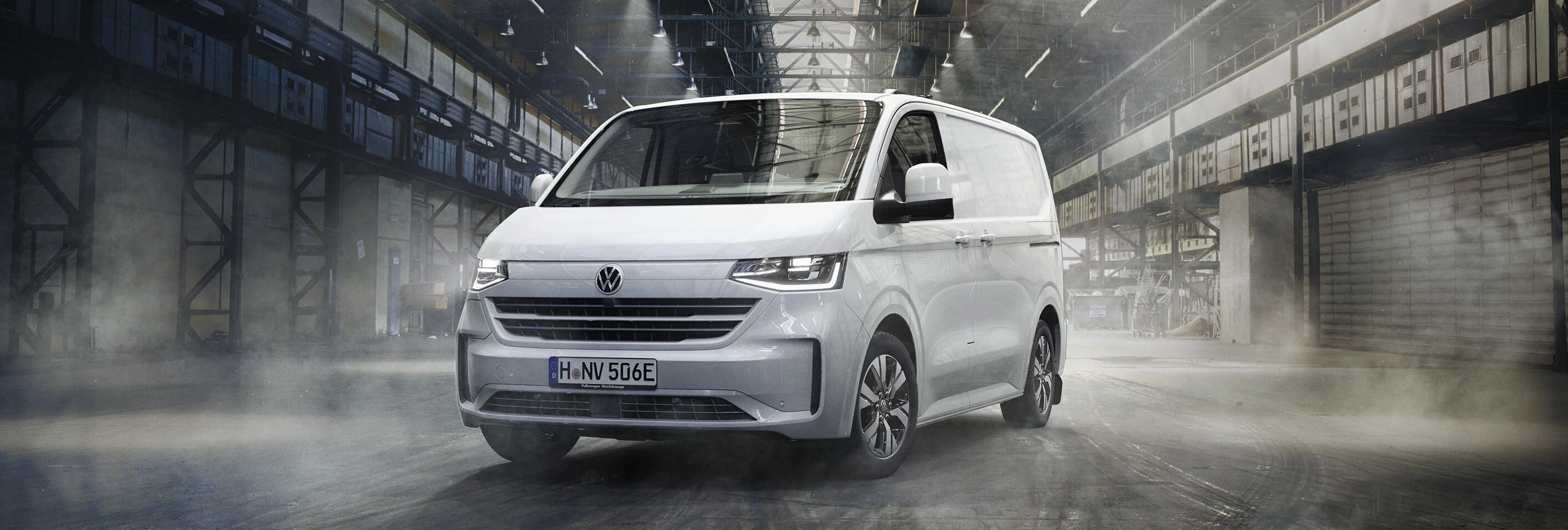 Das Exterior des VW Transporter.