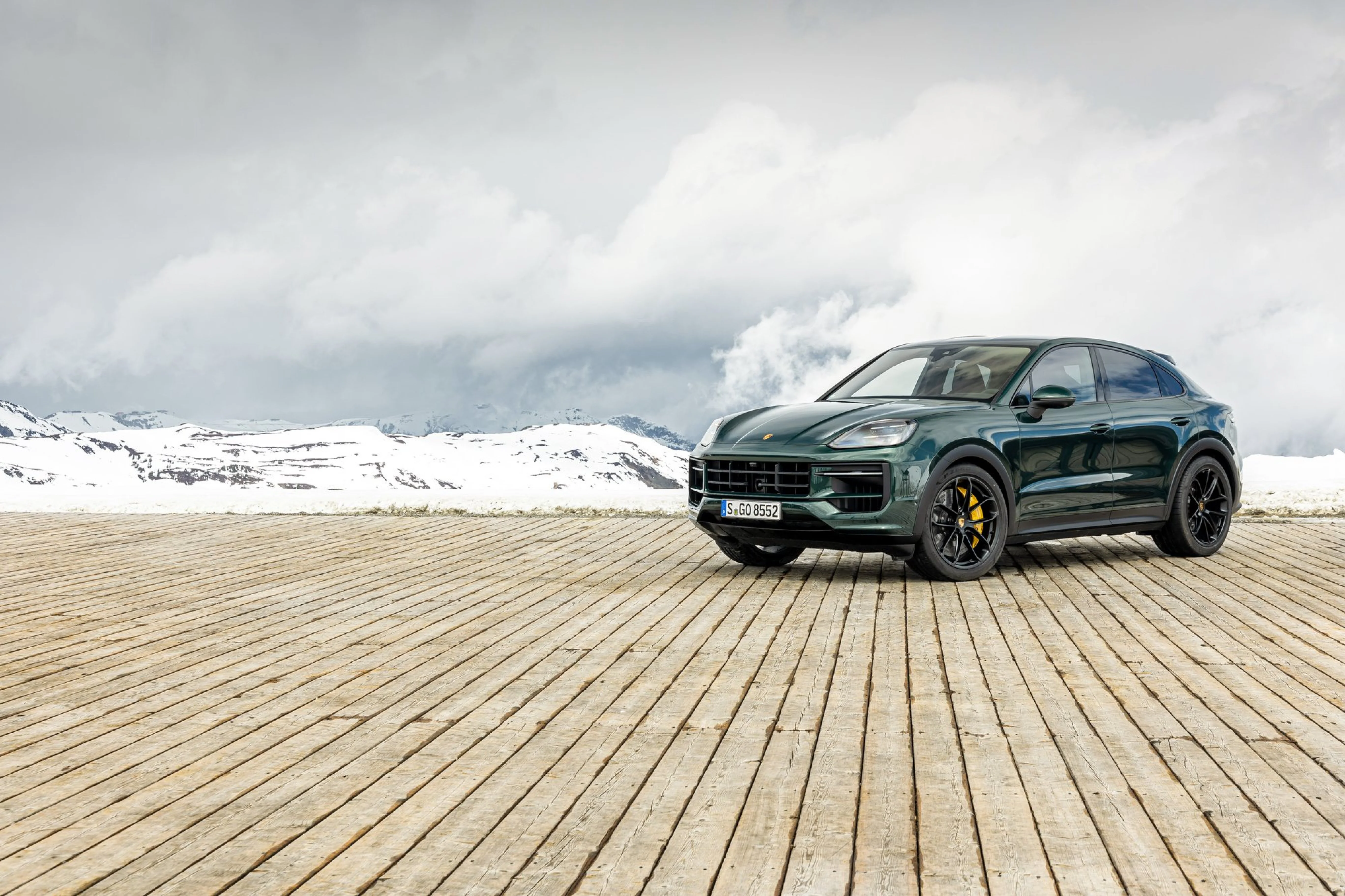 Der Porsche Cayenne S Coupé in der Außenansicht.