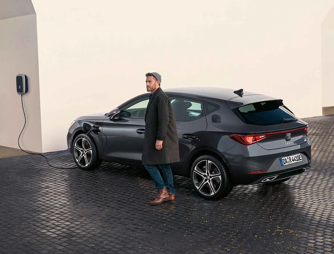 Heckansicht des Seat Leon
